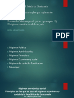 Regímenes Del Estado de Guatemala