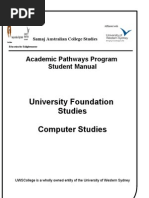 Comp Studies - Student Manual - 2010