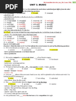 Unit 3 Trắc nghiệm đề bài 3.5