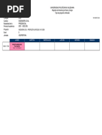 Horario Carrera 60 12 59 U INGENIERIA - CIVIL