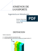 Presentación 8. Paredes Compuestas. Conducción-Convección