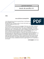 Devoir de Contrôle N°2 - Français Travail Et Bien Être - 2ème Informatique (2009-2010) Mme Samar