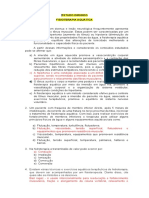 ESTUDO DIRIGIDO - Fisioterapia Aquática