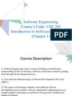 Lecturer 1 - Introduction To Software Engineering