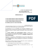 Comunicación 47 Circulos Dialógicos para Presencialidades Diversas DEJA y AM