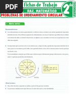 Problemas de Ordenamiento Circular para Segundo Grado de Secundaria