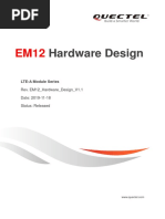 Quectel EM12 Hardware Design V1.1