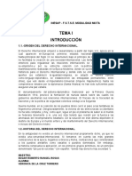 Tema I Derecho Int. Publico