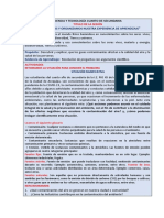 Ficha de Trabajo Cuarto Ciencia y Tecnología Contaminación