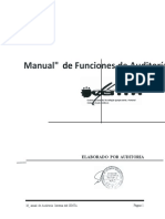 Manual de Funciones de Auditoria Interna