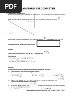 Transformasi Geometri