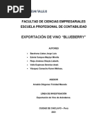 Proyecto de Exportacion - Vino de Arandanos