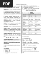 Analisis Dimensional. Ficha