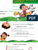 Características Físicas, Cognitivas y Motices en Niños de 0-3 Años