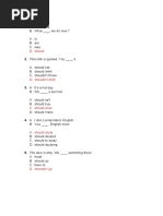 Soal PTS Bahasa Inggris Kelas 8 Tapel 2021 - 2022