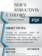 Bruner's Constructivist Theory