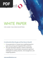 Quantifi Whitepaper - OIS and CSA Discounting