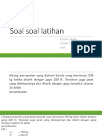 Soal Soal Latihan