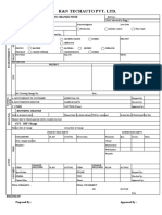 R&N Techauto Pvt. LTD.: Engineering Change Note