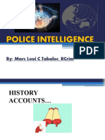 Police Intelligence 2020 Version 2