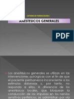 Anestesicos Generales-Unmsm 2020-I