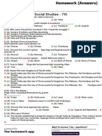 Answers - Worksheet - 7th - Social Studies - 2021-09-29T14:11