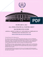 All India Political Parties Meet Background Guide-NCJPSMUN