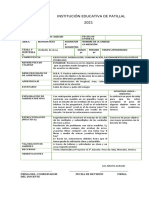 Plan de Clases Geometría Grado 3° Periodo 4