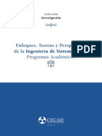 Enfoques Teorias y Perspectivas de La Ingenieria de Sistemas y Sus Programas Academicos