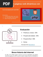 HTML5 y PHP