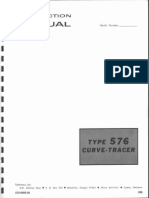 Tektronix Type 576 Curve Tracer