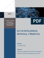 Ley de Inteligencia Artificial y Robótica (Pablo Kriger)