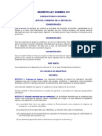 DECRETO LEY NUMERO 473 Ley de Empresas de Seguros