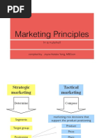 Marketing Principles: in A Nutshell