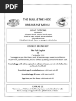 Breakfast Menu Online