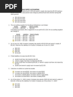 Assessment in Double Entry Accounting