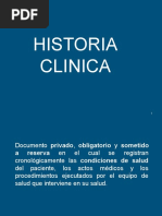 Historia Clínica y Exploración Física