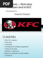 Case Study On KFC Sangram N