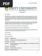 AUM - Joining Details 2021