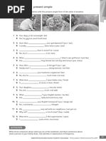 1B GRAMMAR Present Simple: Is Eats