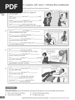 8B GRAMMAR If + Present, Will / Won't + Infinitive (First Conditional)