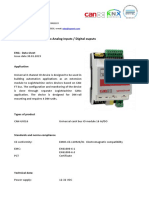 CAN UIO8 LoRa Datasheet - Manual