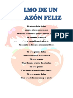 Poema Salmo de Un Corazón Feliz 1