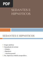 Sedantes e Hipnoticos - I - Fmhu - Unfv