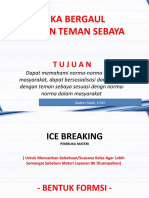 Slide PPT Dan Ice Breaking - Etika Bergaul Dengan Teman Sebaya