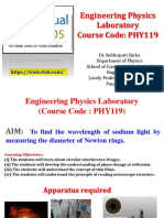 Engineering Physics Laboratory Course Code: PHY119