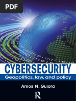 Cybersecurity - Geopolitics, Law, and Policy (PDFDrive)