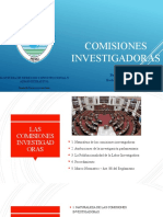 Las Comisones Investigadoras