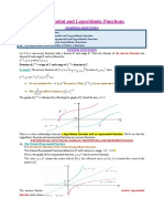 Exponential and Logarithmic Functions