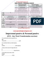 Qdoc - Tips - Personal and Impersonal Passive Table Key Word Tra